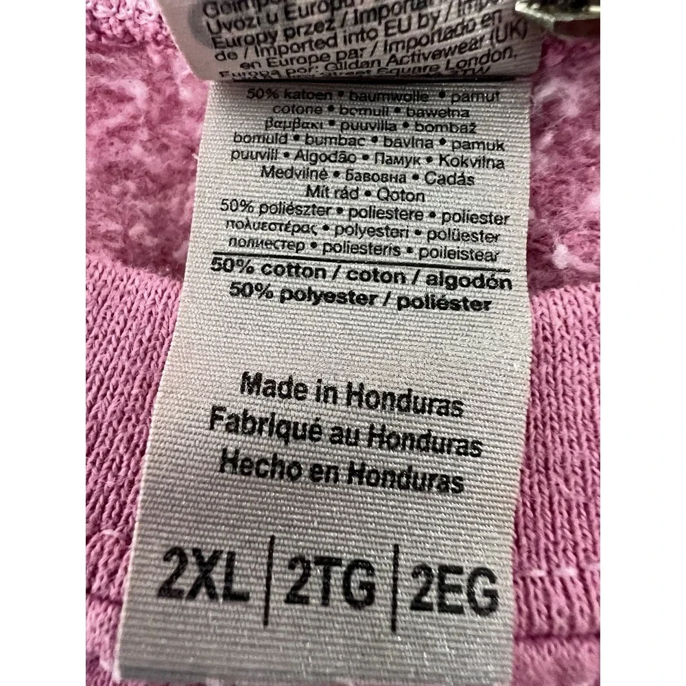 Pink Strawberry Shortcake Berry Christmas Sweatshirt Oversized 2XL Gildan - Picture 15 of 15